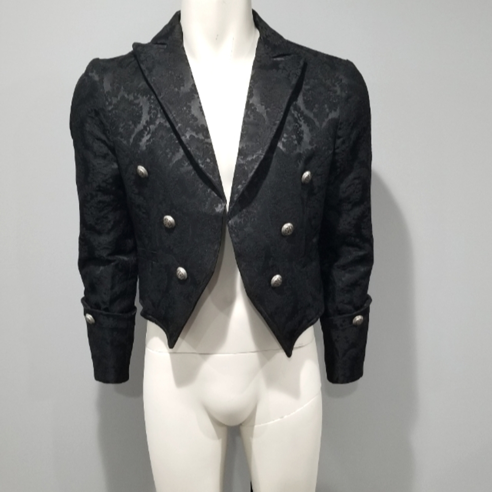 Mens Gothic Shirne of Hollywood Tailcoat
